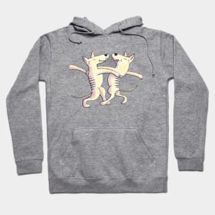 Thylacine as Ballroom Dancer Hoodie